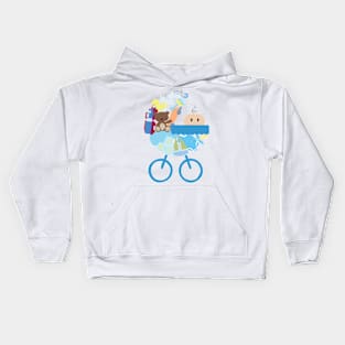 Baby Boy Carriage Kids Hoodie